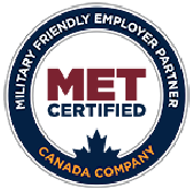 MET certified badge