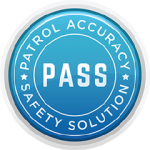 patrol accuracy safety solution PASS badge