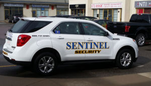 sentinel security white suv 4080