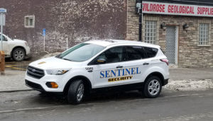 sentinel security white suv 5020