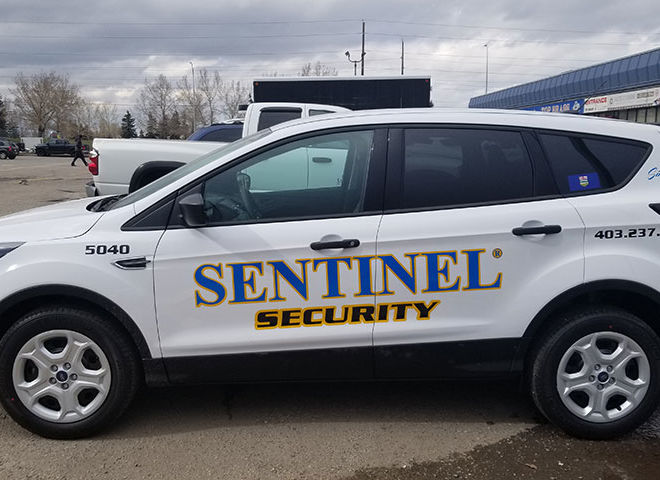 sentinel security white suv 5040